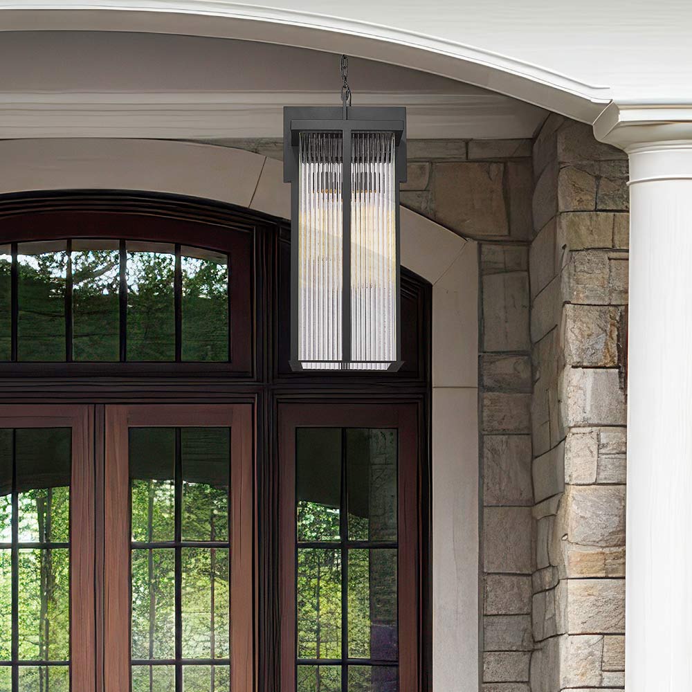 Fortis Outdoor Pendant Light in Detail.