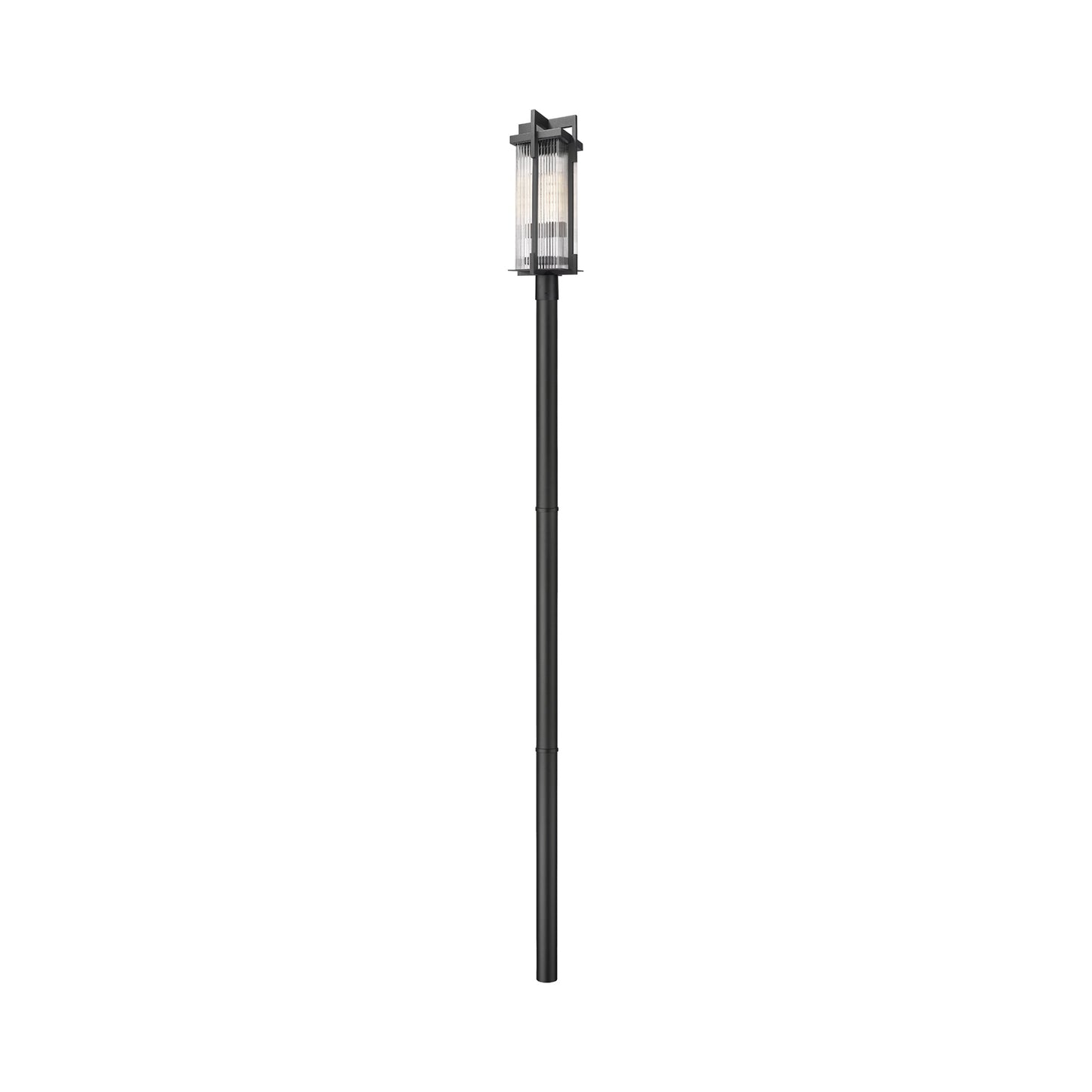 Fortis Round Outdoor Post Light (120-Inch).