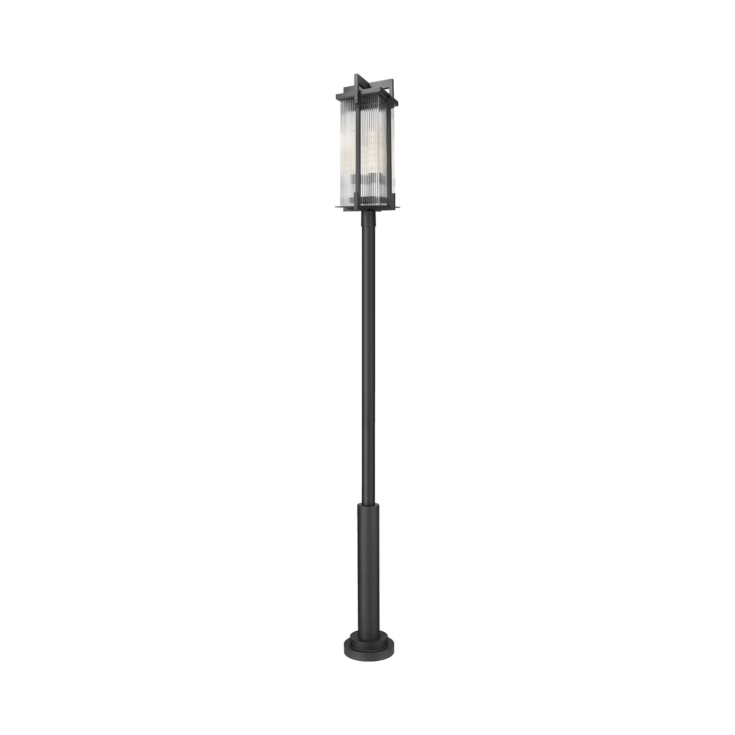 Fortis Round Outdoor Post Light (127-Inch).