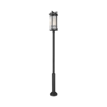 Fortis Round Outdoor Post Light (127-Inch).