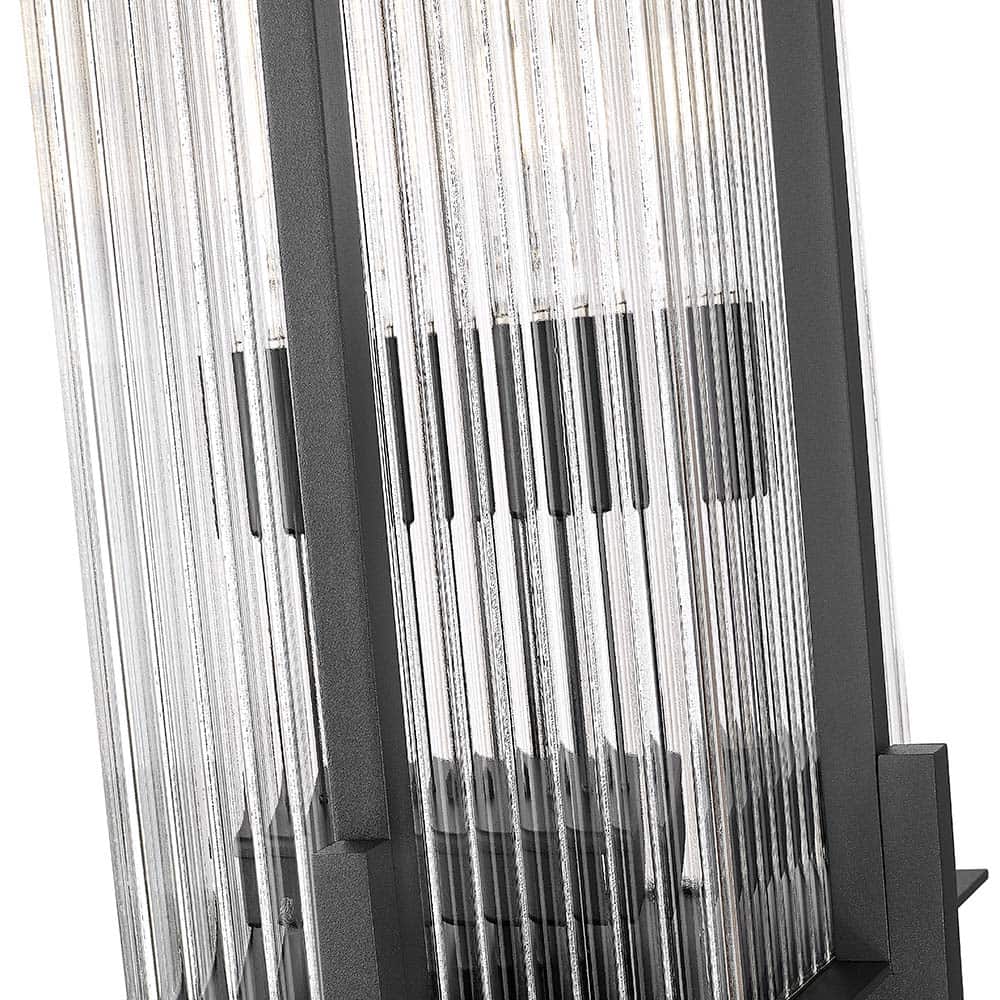 Fortis Round Outdoor Post Light in Detail.