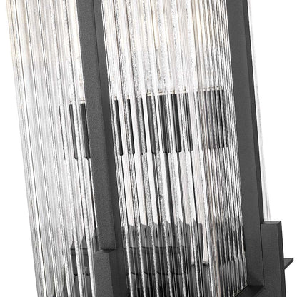 Fortis Round Outdoor Post Mount Light in Detail.