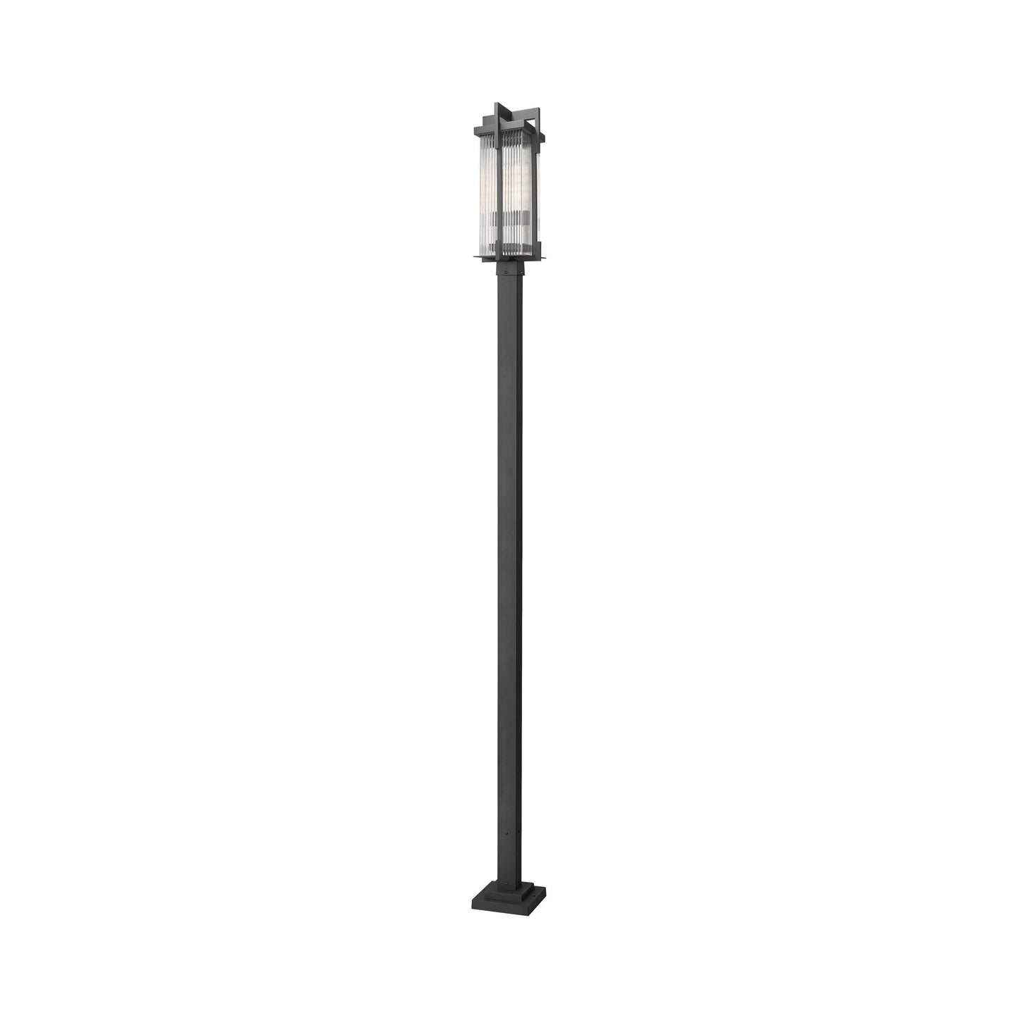 Fortis Square Outdoor Post Light (2-Light).