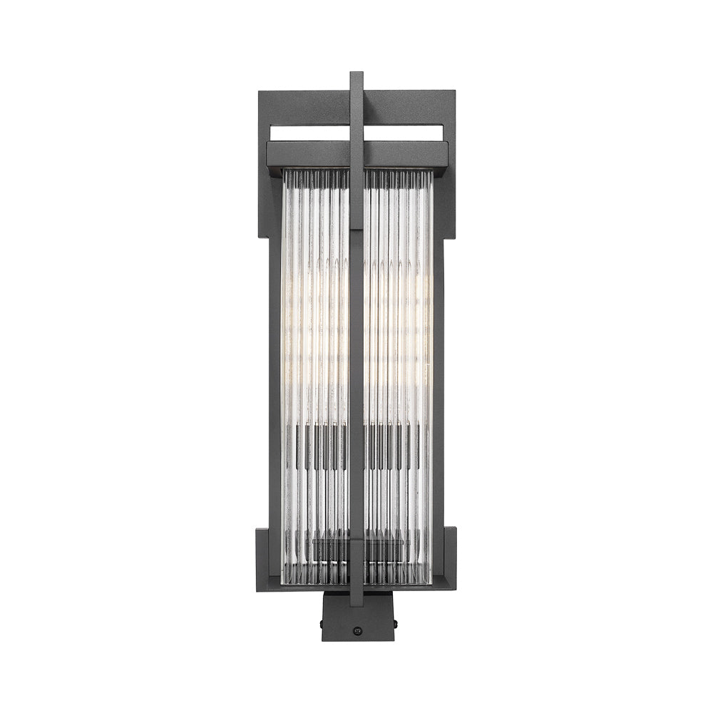 Fortis Square Outdoor Post Mount Light.