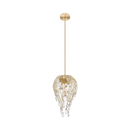 Gabriella Pendant Light in Modern Gold (3-Light).
