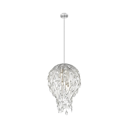Gabriella Pendant Light in Brushed Nickel (6-Light).