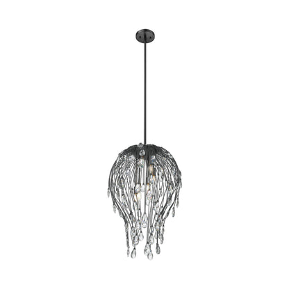 Gabriella Pendant Light in Matte Black (6-Light).