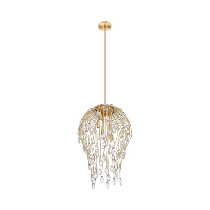 Gabriella Pendant Light in Modern Gold (6-Light).