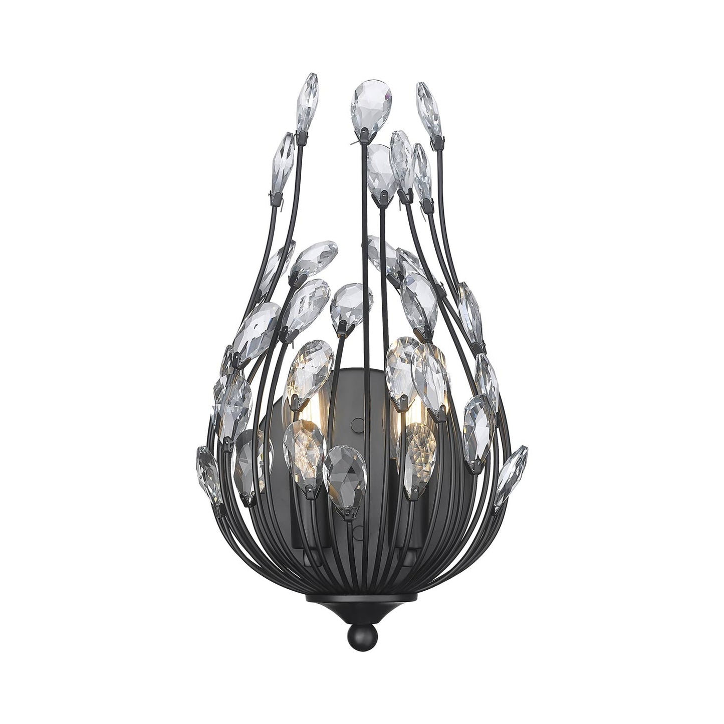 Gabriella Wall Light in Matte Black.