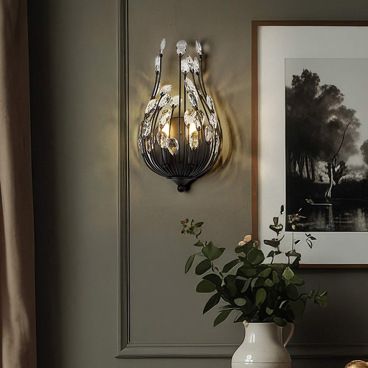 Gabriella Wall Light in Detail.