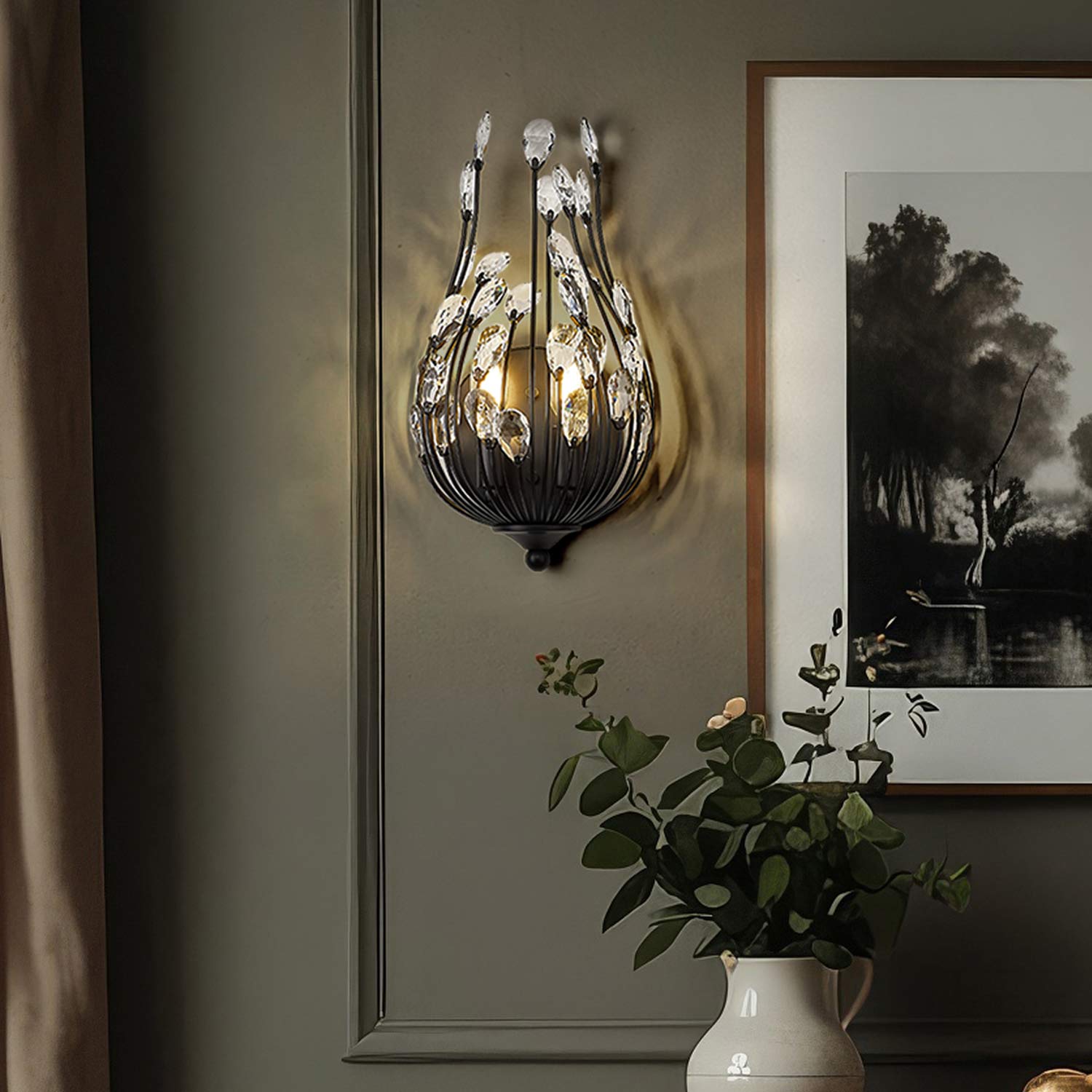 Gabriella Wall Light in Detail.