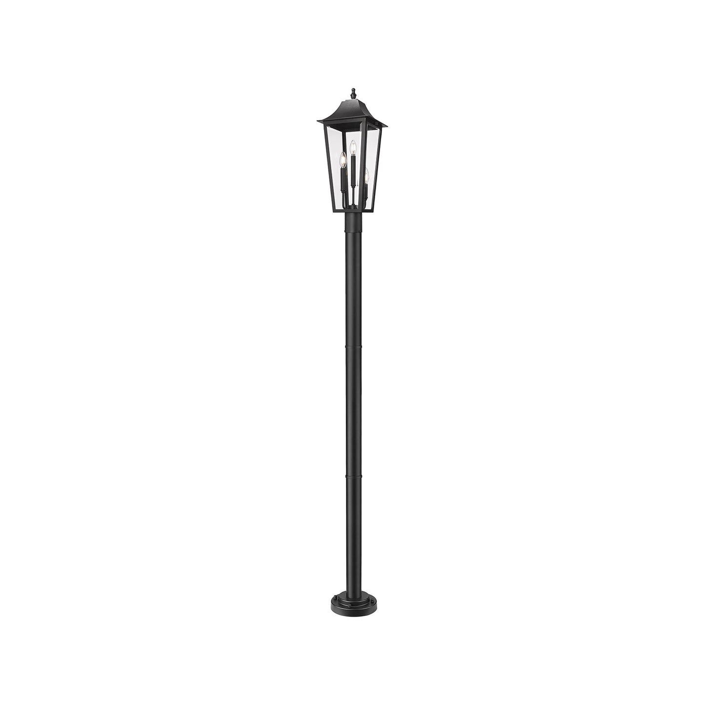 Gannon Outdoor Lean Post Light (99-Inch/Coastal Grade).