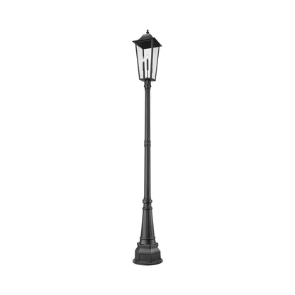 Gannon Outdoor Ornate Post Light (3-Light).