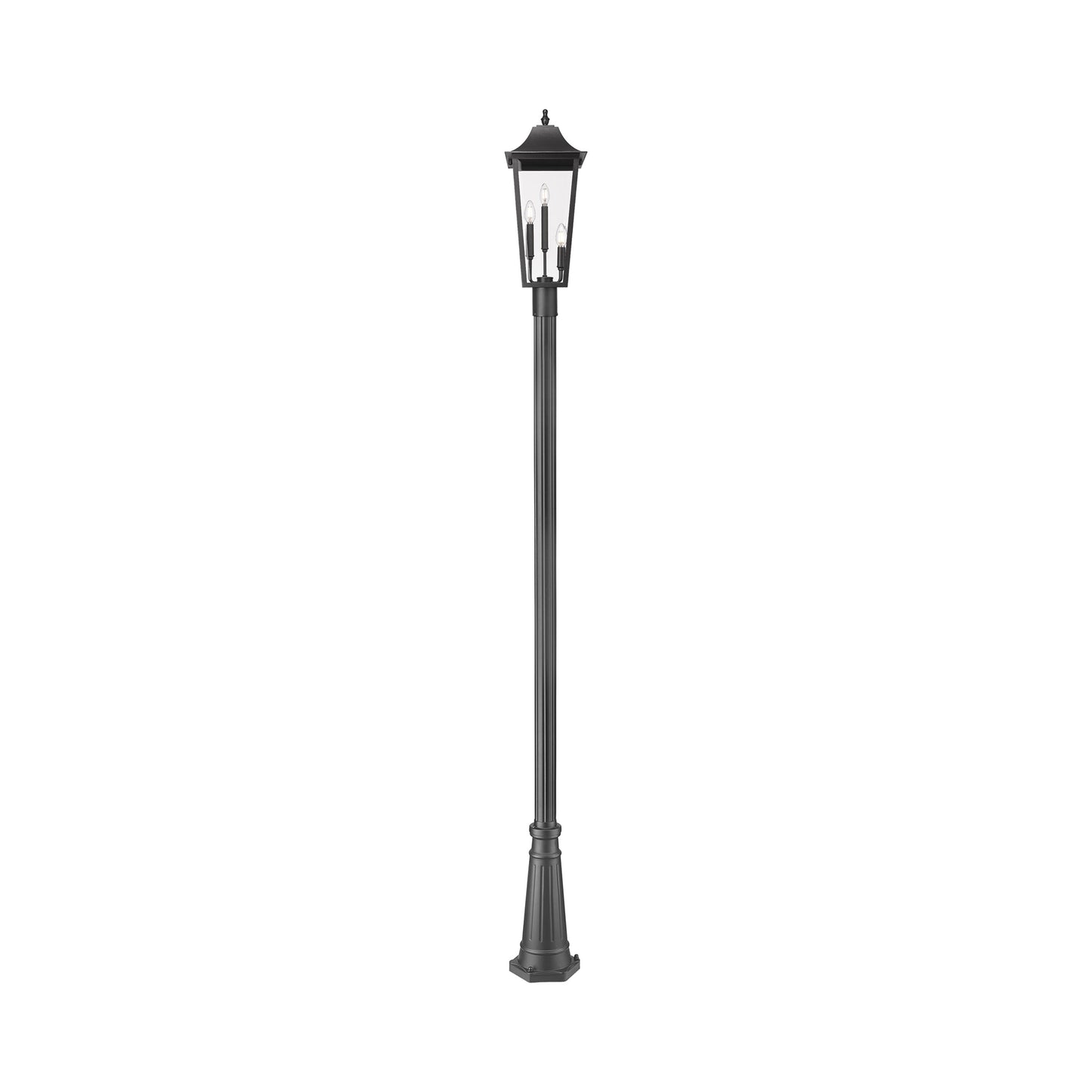 Gannon Outdoor Post Light in Detail.