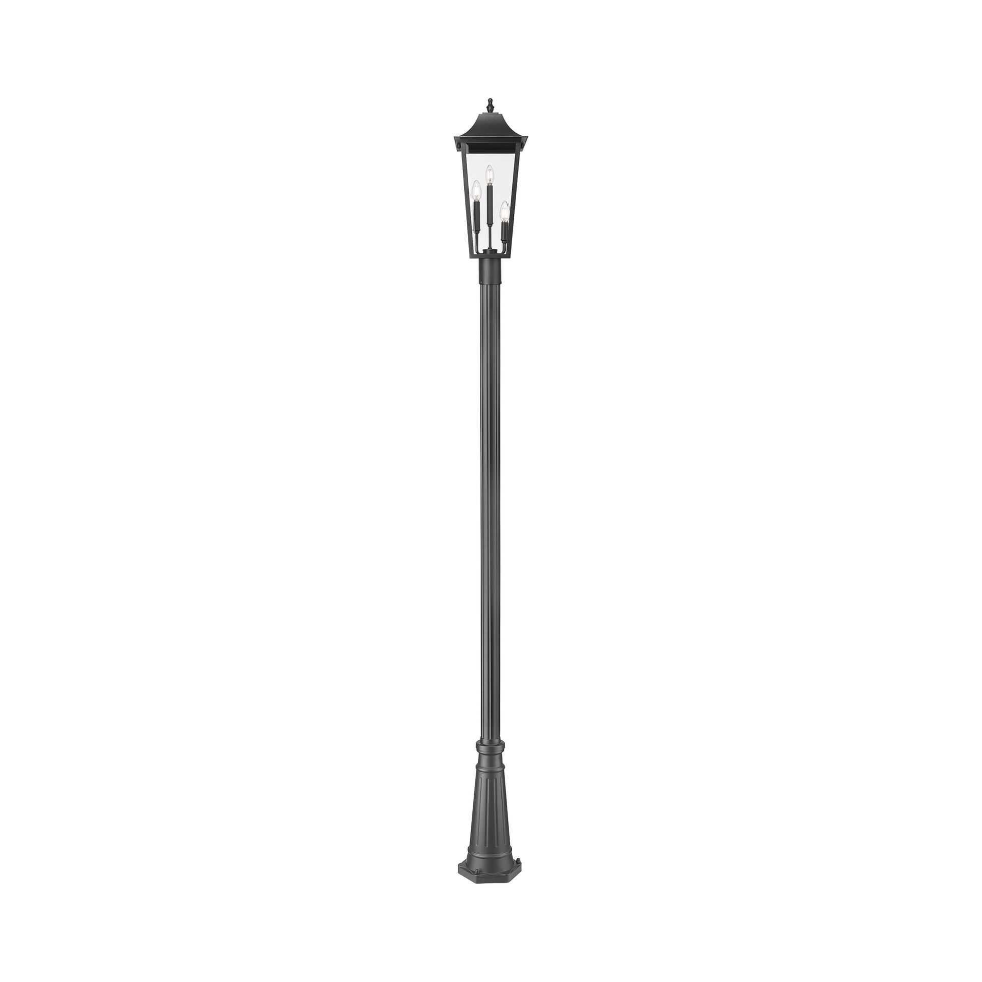 Gannon Outdoor Post Light in Detail.