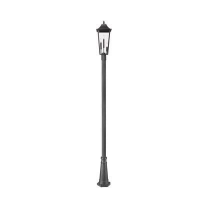 Gannon Outdoor Post Light in Detail.