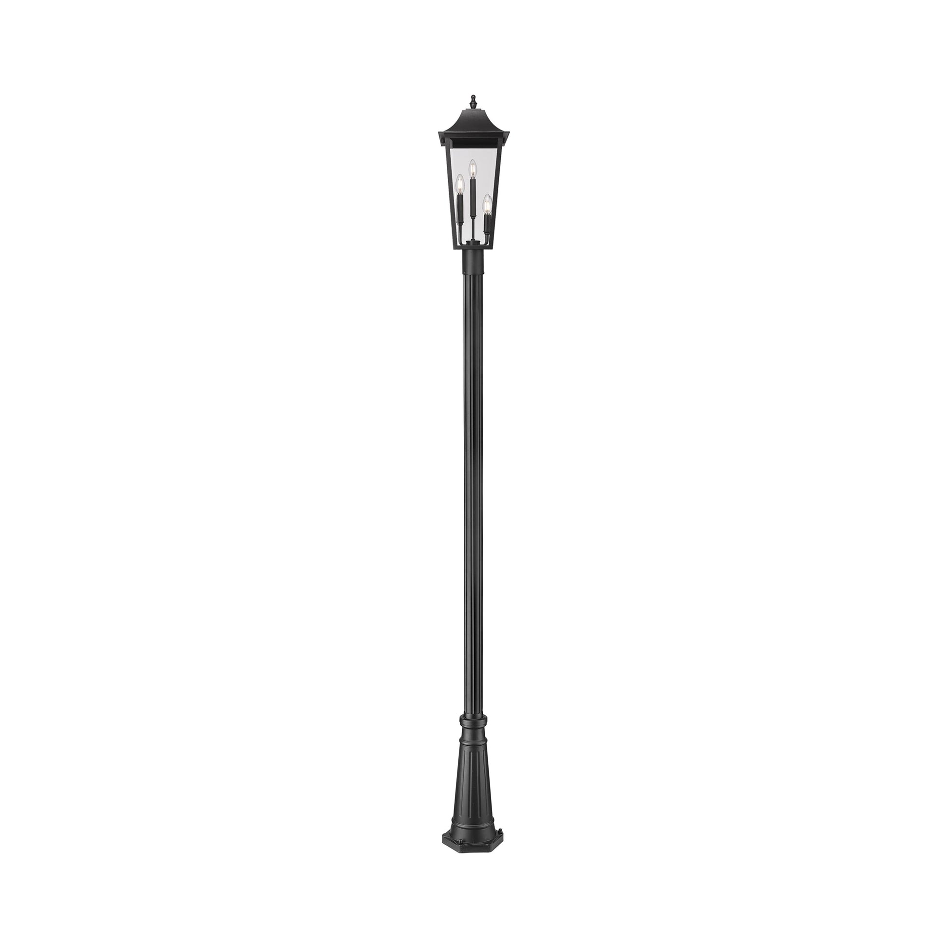 Gannon Outdoor Post Light in Detail.