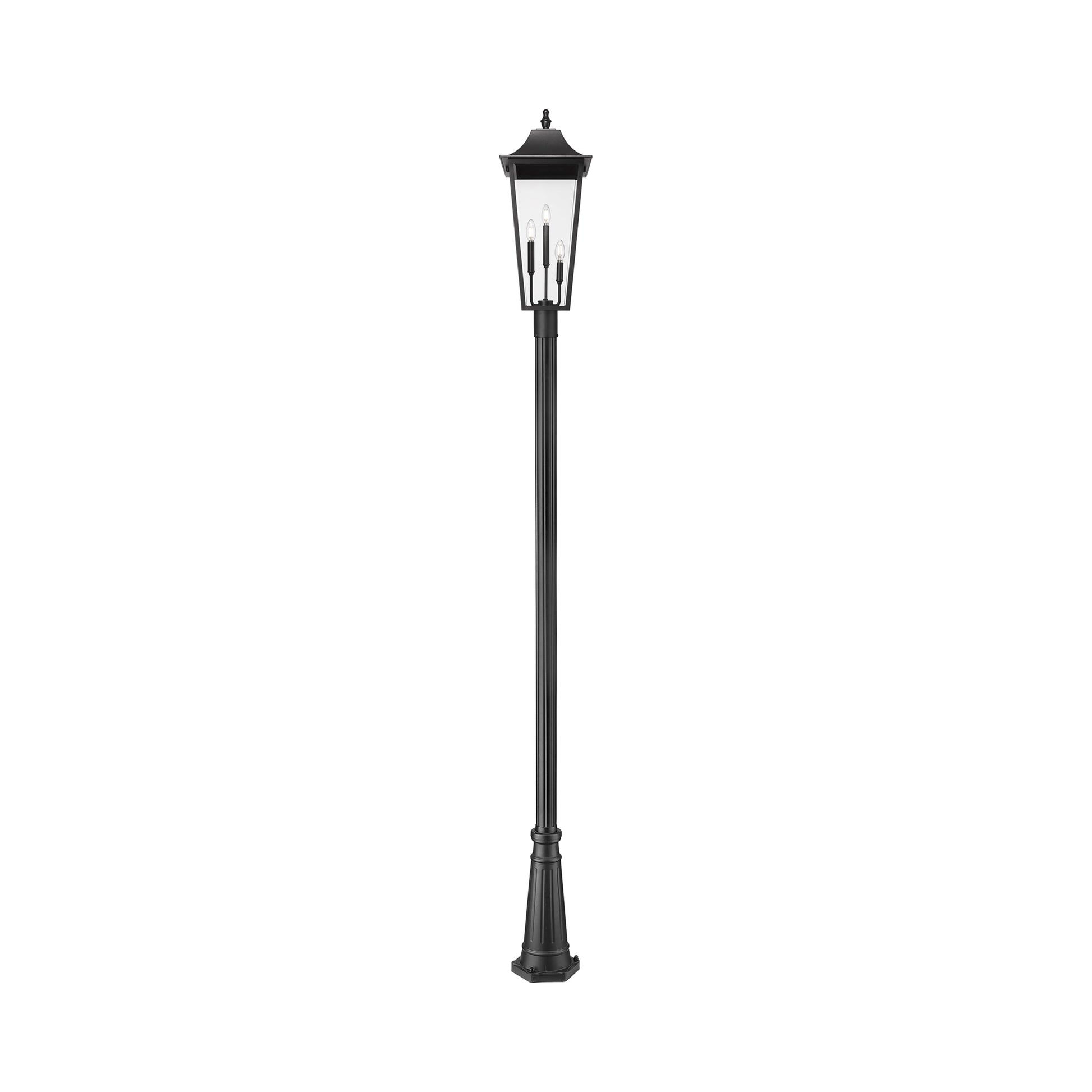 Gannon Outdoor Post Light in Detail.