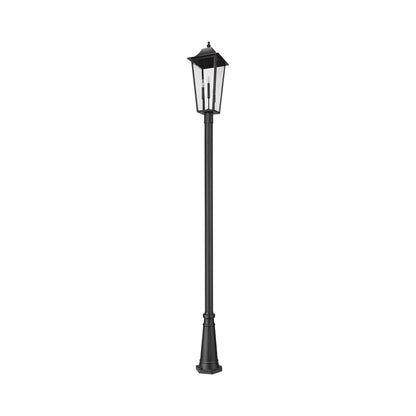 Gannon Outdoor Post Light in Detail.