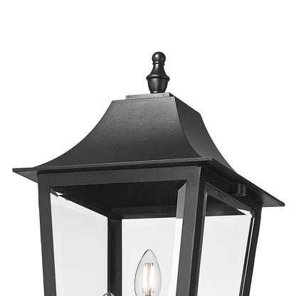 Gannon Outdoor Post Light in Detail.