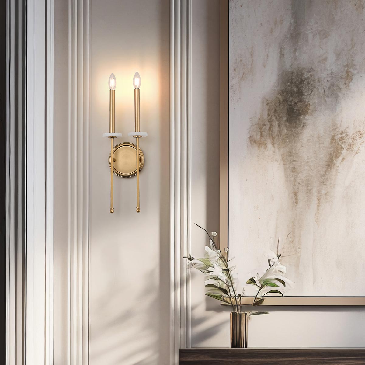 Gaultier Wall Light in Detail.