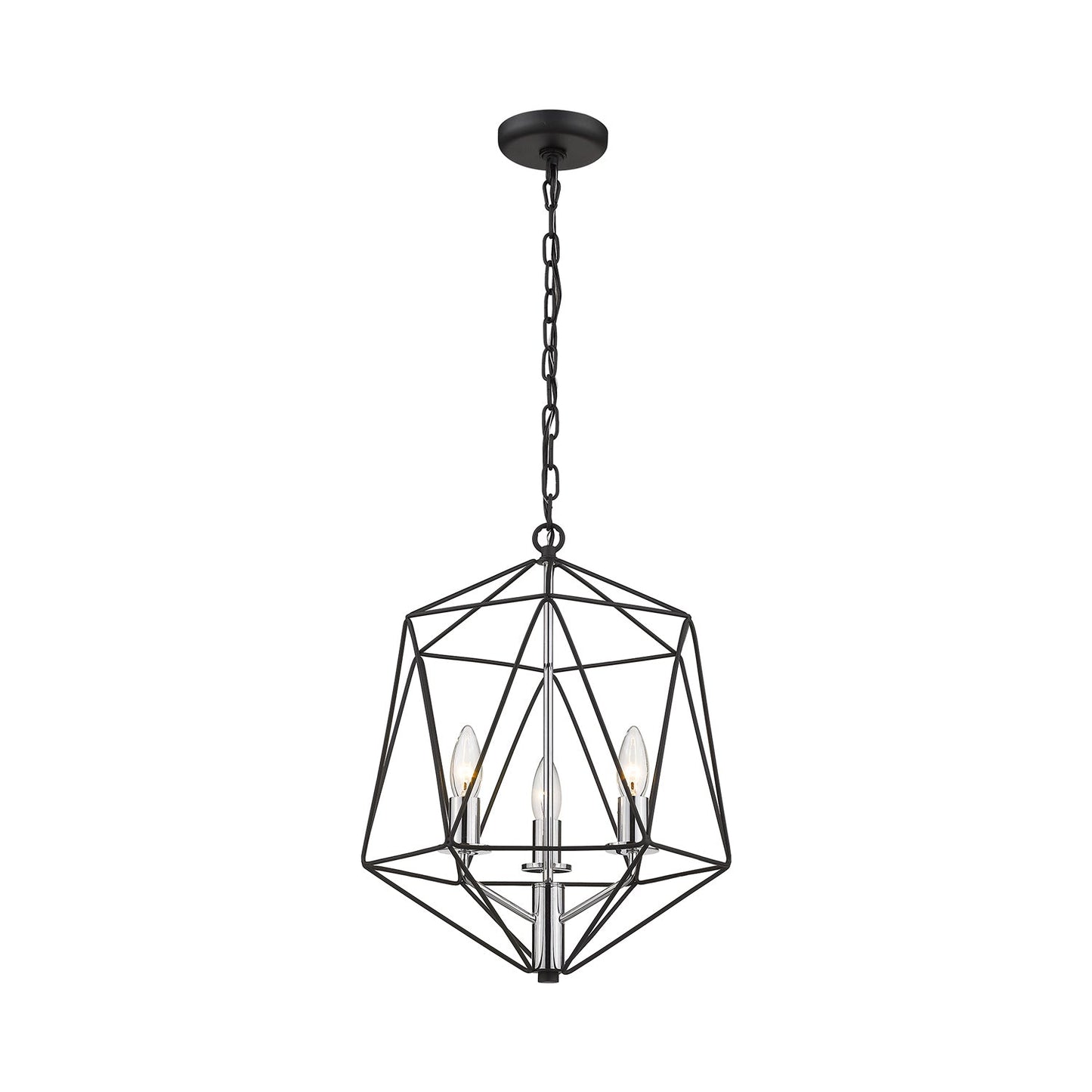 Geo Chandelier in Detail.