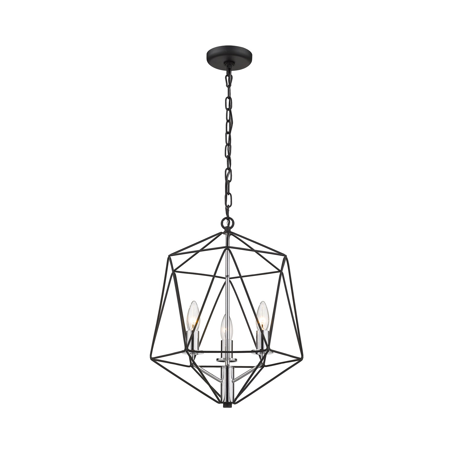 Geo Chandelier in Detail.