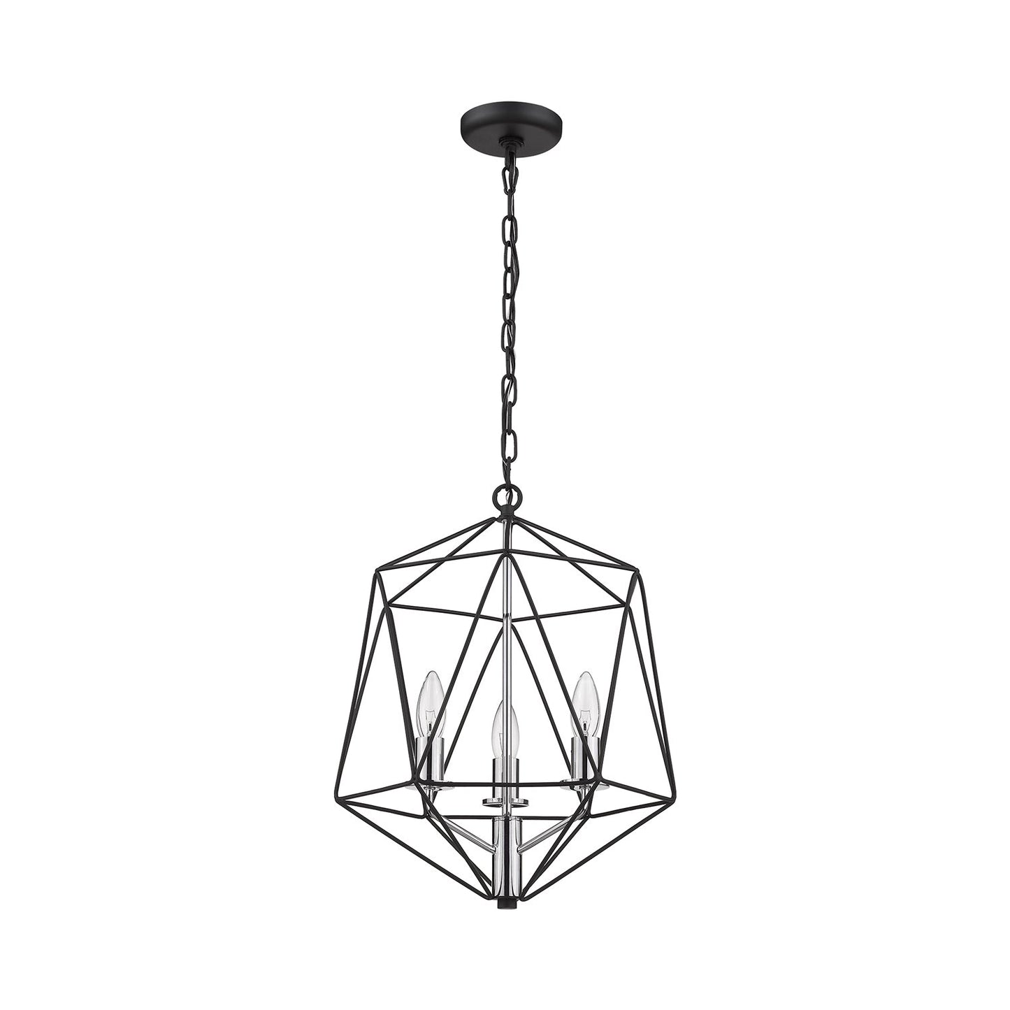 Geo Chandelier in Detail.