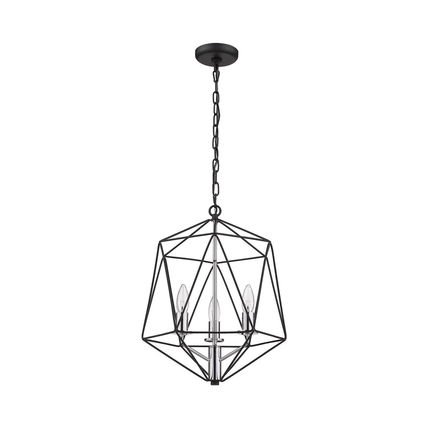 Geo Chandelier in Detail.