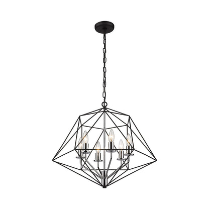 Geo Chandelier in Detail.