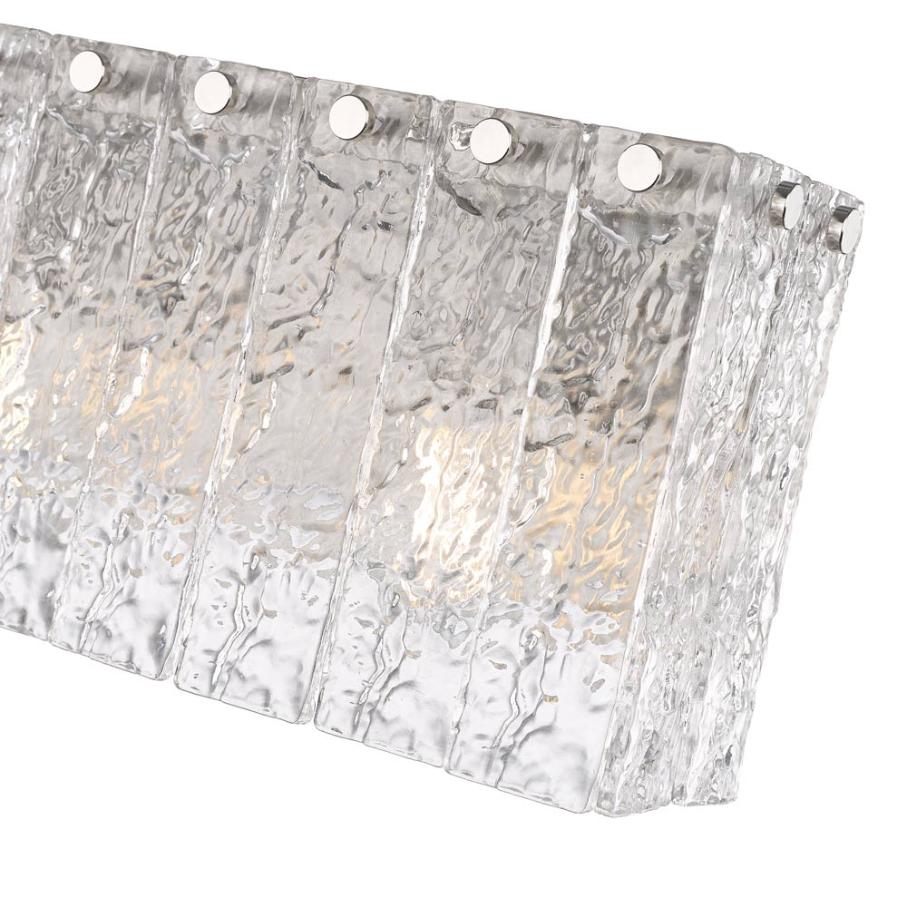 Glacier Bath Vanity Light in Detail.