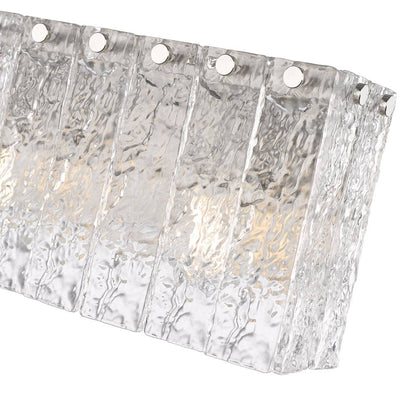 Glacier Bath Vanity Light in Detail.
