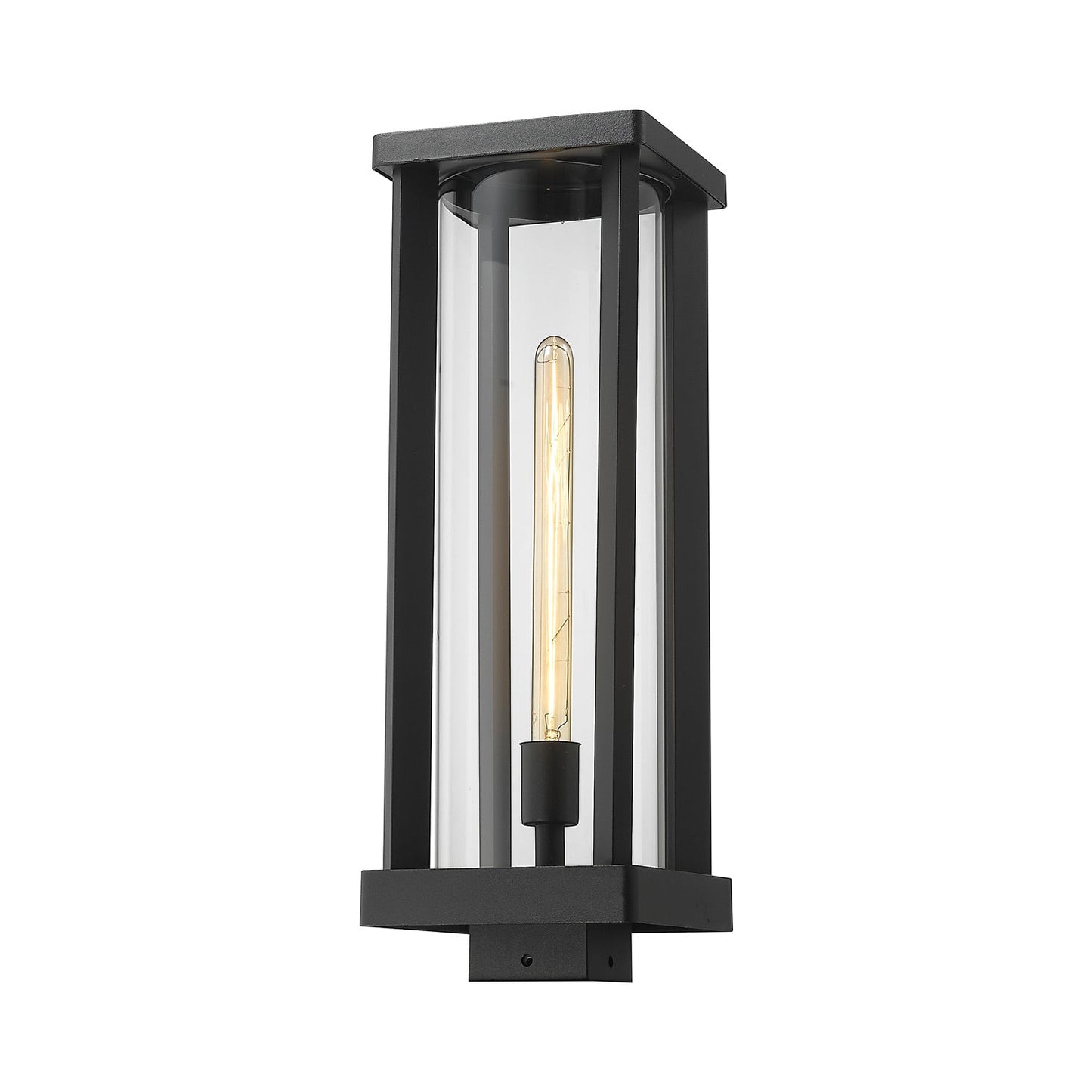 Glenwood Outdoor Square Post Light (21.38-Inch).