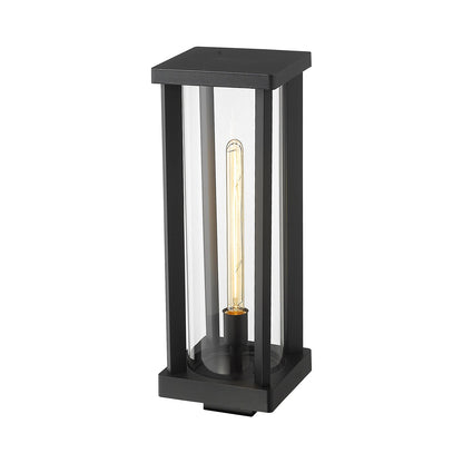 Glenwood Outdoor Square Post Light in Detail.