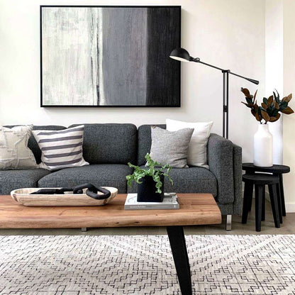 Grammercy Park Floor Lamp in living room.