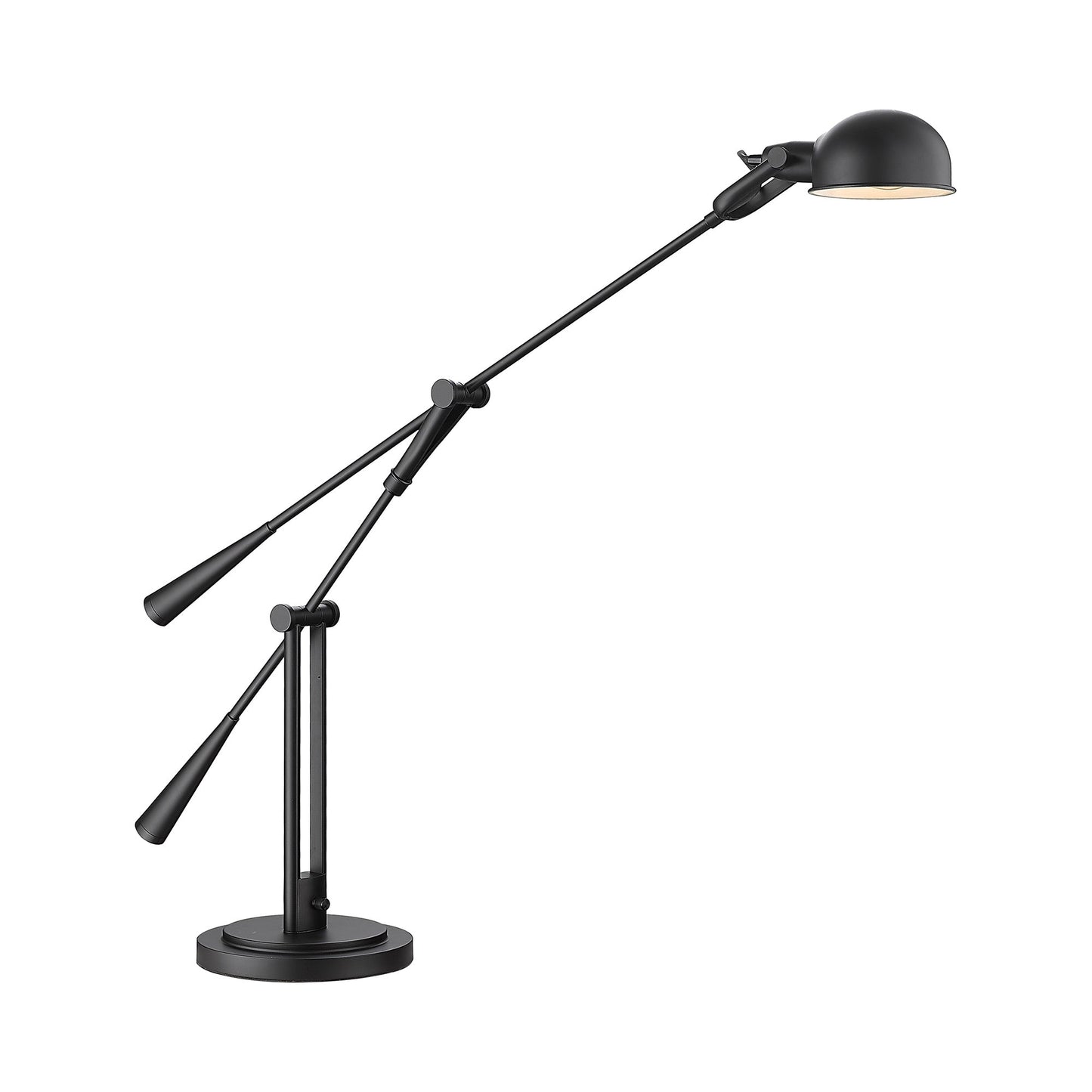 Grammercy Park Table Lamp in Matte Black.