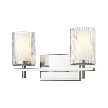 Grayson Bath Vanity Light in Chrome (2-Light).
