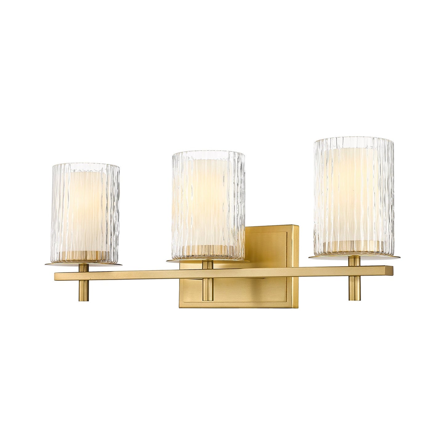Grayson Bath Vanity Light in Modern Gold (3-Light).