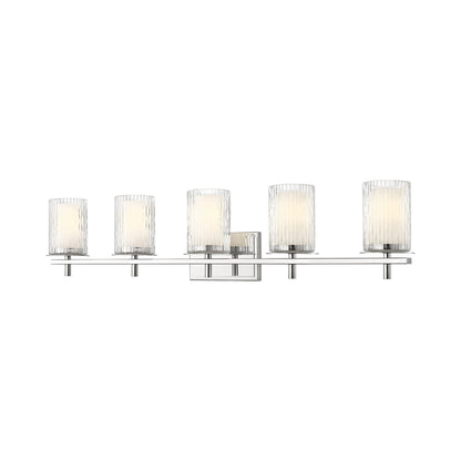 Grayson Bath Vanity Light in Chrome (5-Light).