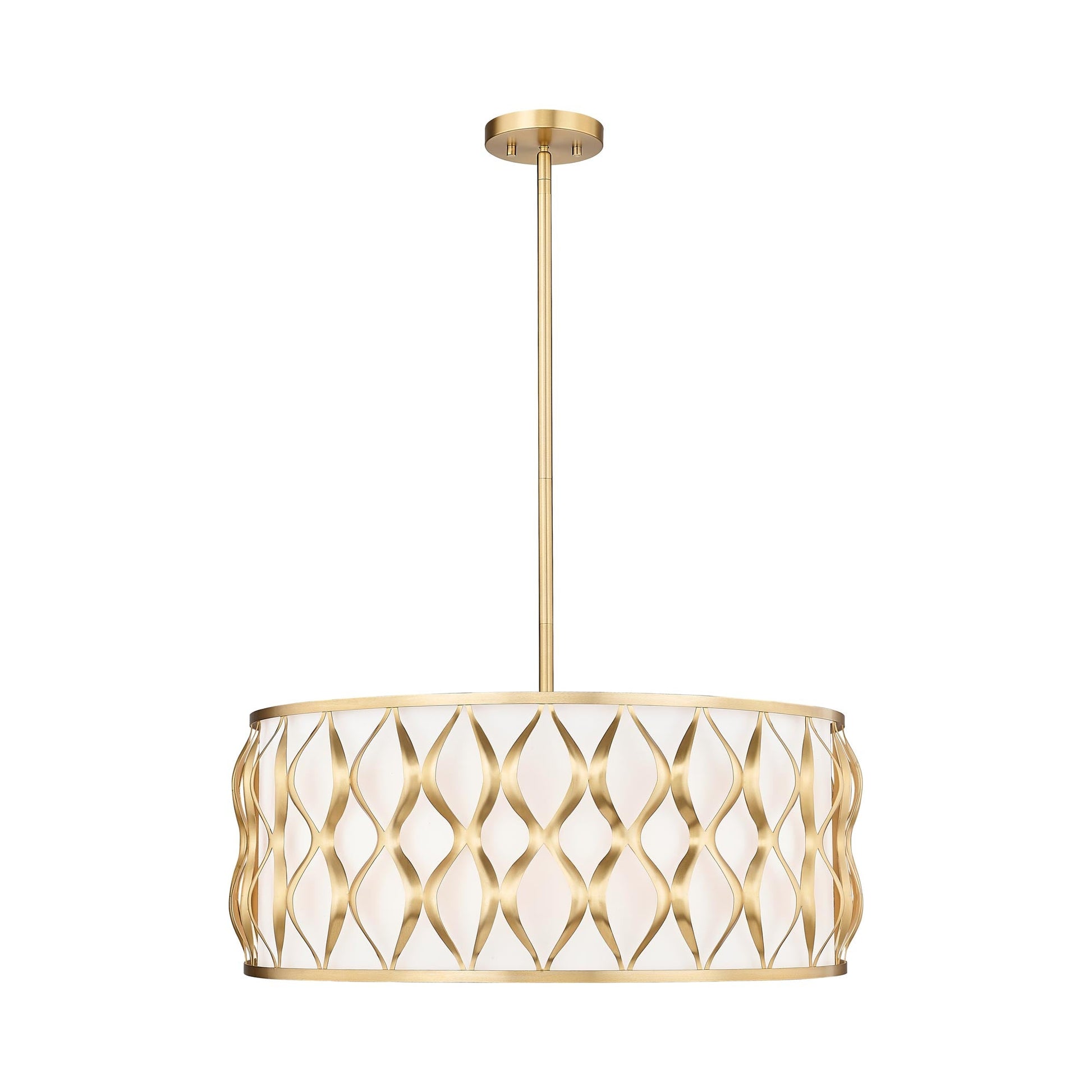 Harden Pendant Light in Modern Gold (26.1-Inch).