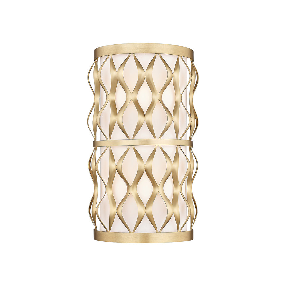 Harden Wall Light in Modern Gold (14.6-Inch).
