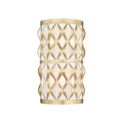 Harden Wall Light in Modern Gold (14.6-Inch).