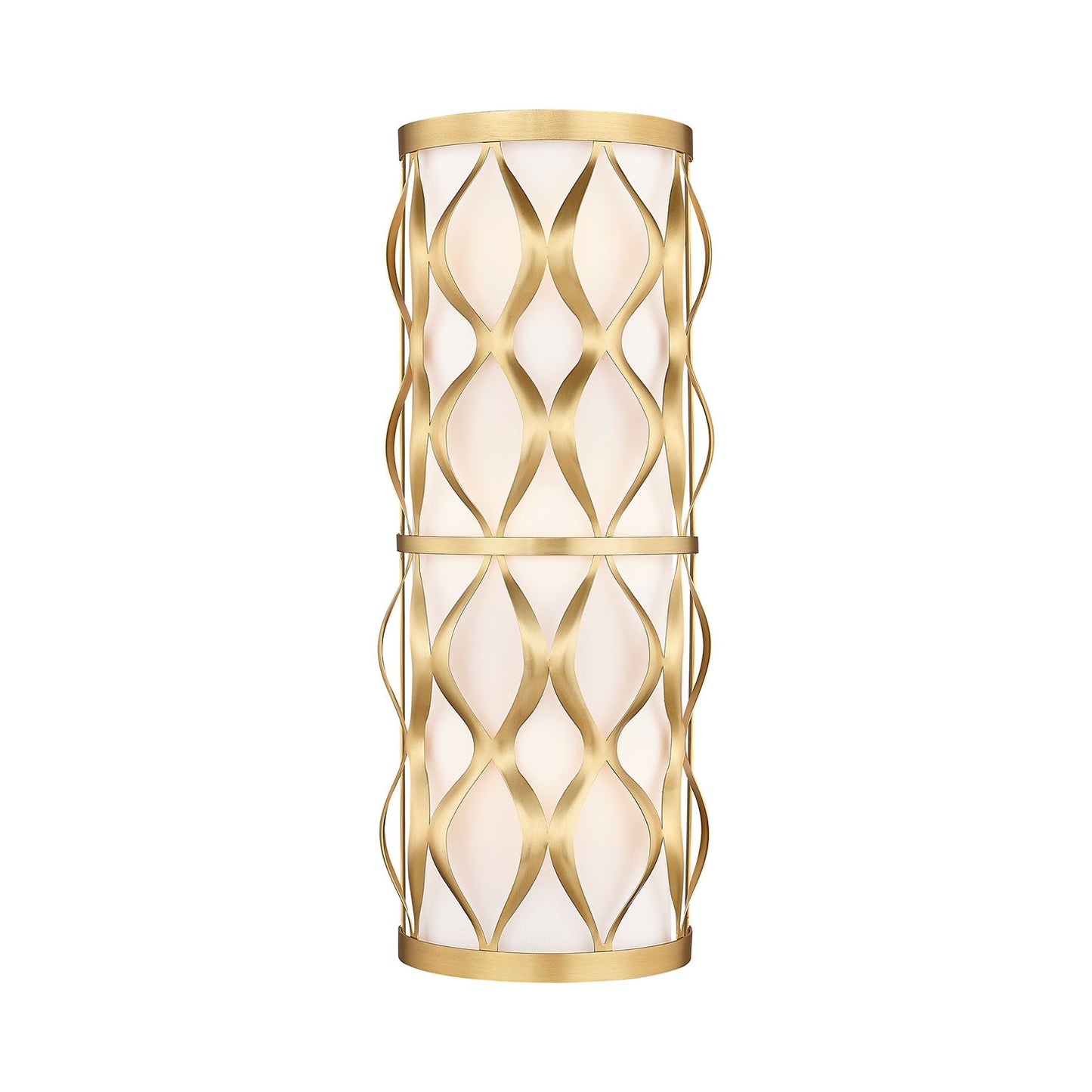 Harden Wall Light in Modern Gold (22.5-Inch).