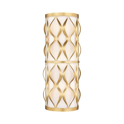 Harden Wall Light in Modern Gold (22.5-Inch).