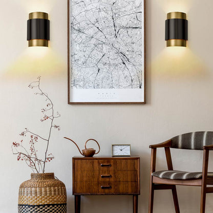 Harlech Wall Light in living room.