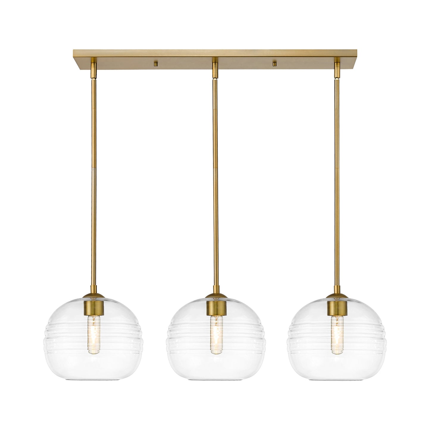 Harmony Linear Chandelier in Detail.