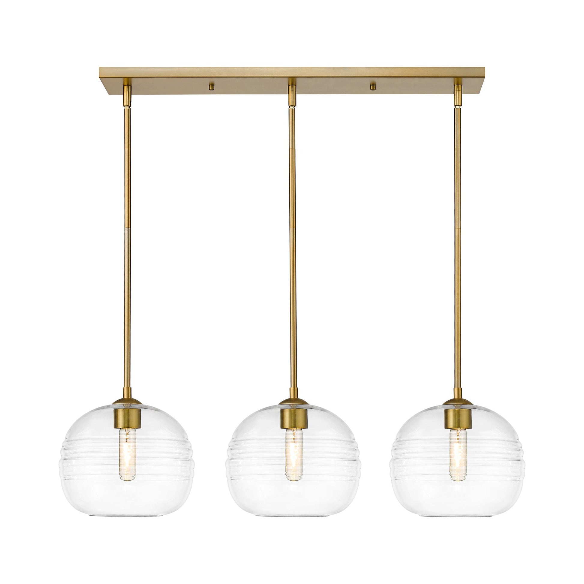 Harmony Linear Chandelier in Detail.