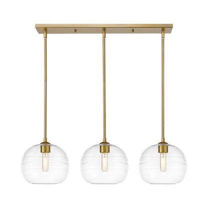 Harmony Linear Chandelier in Detail.