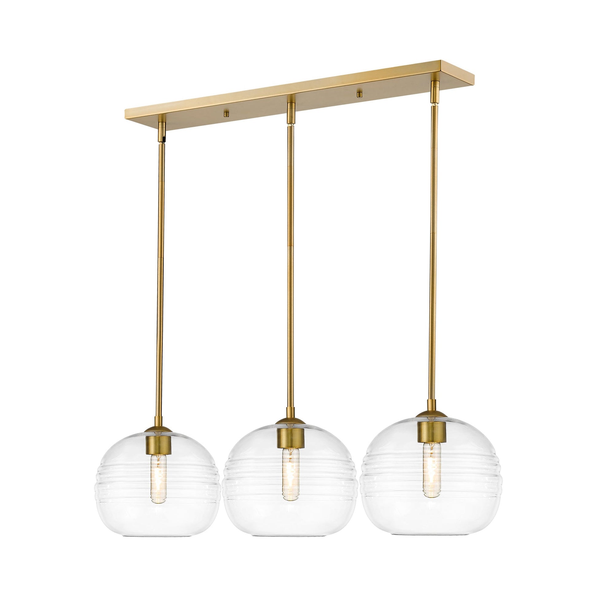 Harmony Linear Chandelier in Detail.