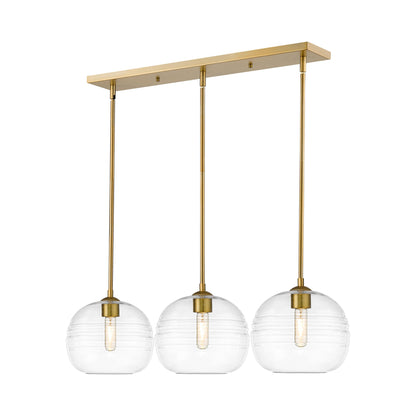 Harmony Linear Chandelier in Detail.